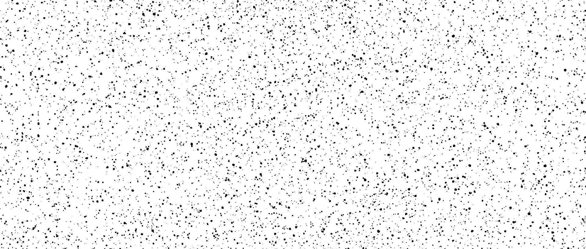 Seamless dotted pattern. Black noise grain repeating texture. Particles, splashes, drops, pieces, specks, speckles wallpaper. Random grunge grit background. vector