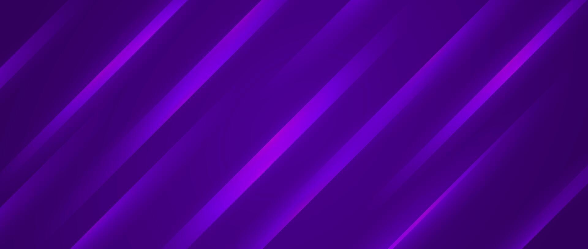 Abstract dark purple background with diagonal lines. Violet texture with smooth gradient stripes. Modern template for banner, presentation, flyer, poster, brochure, magazine. vector