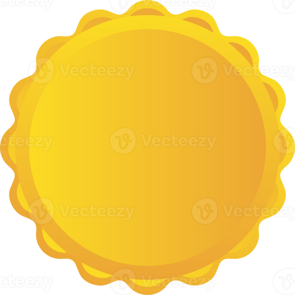 The gold circle logo png