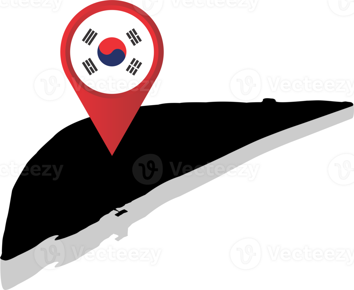 Nami Island of South Korea pin png
