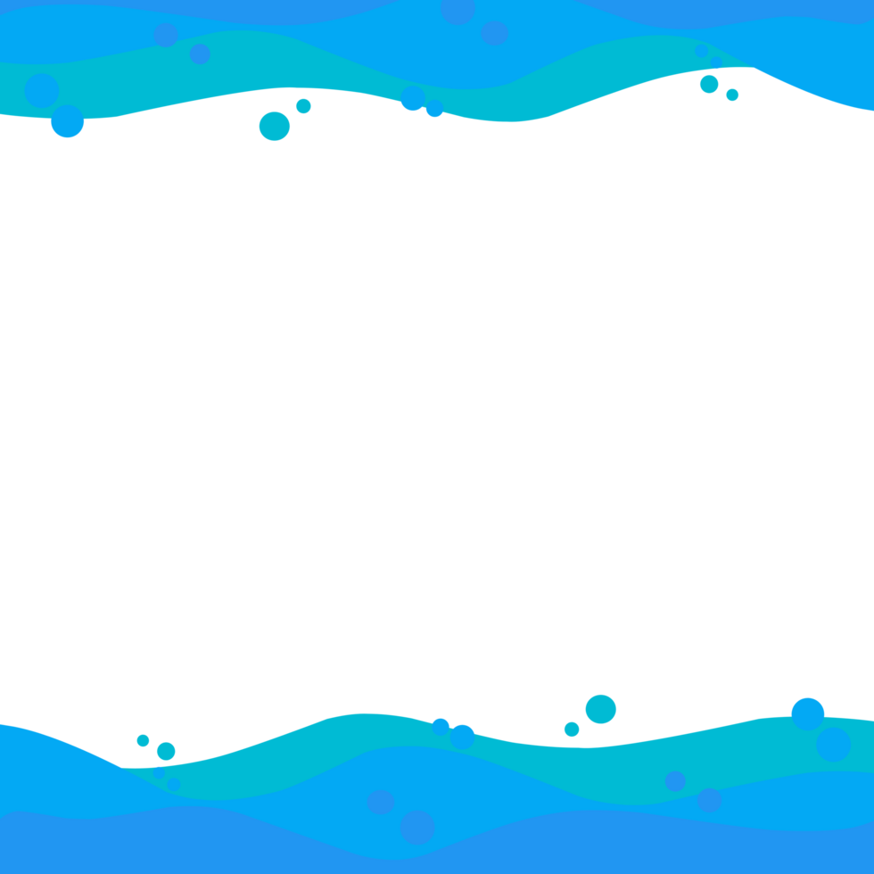 A blue and green background with bubbles png