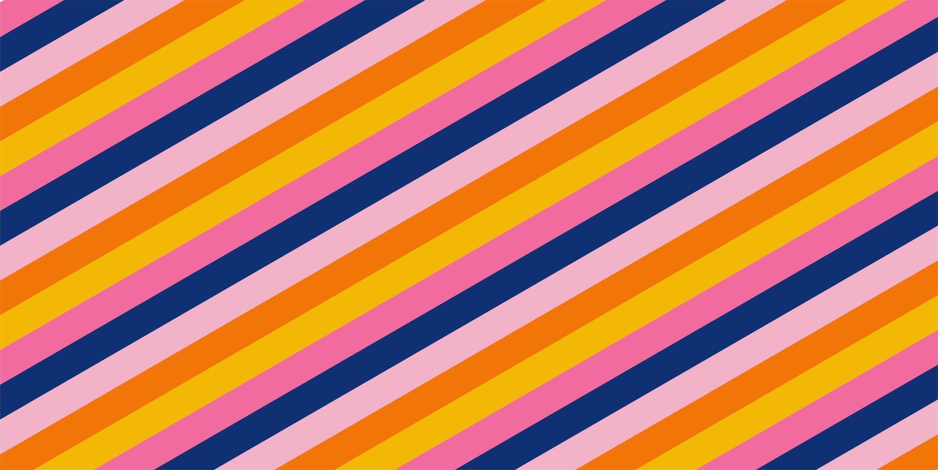 Colorful geometric background. Colored line pattern background vector