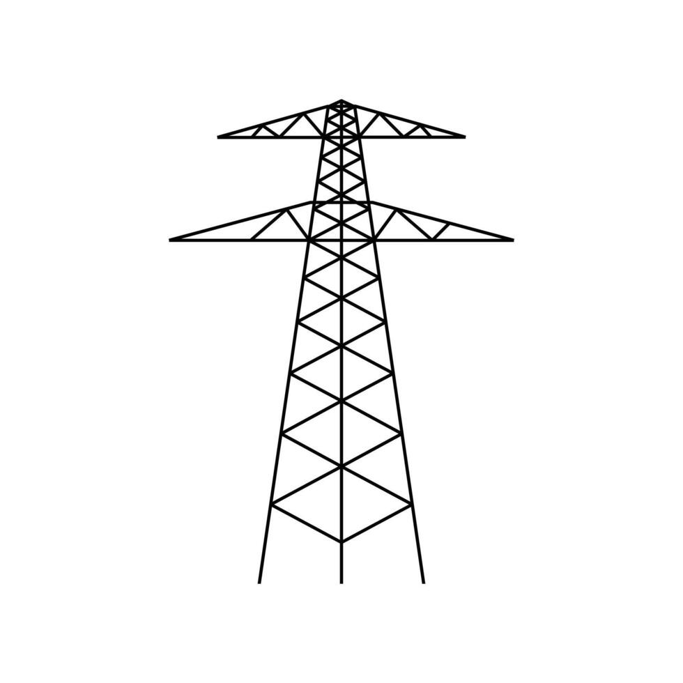Electrical Tower Icon vector