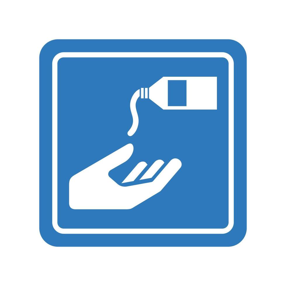 Use Barrier Cream Safety Sign vector