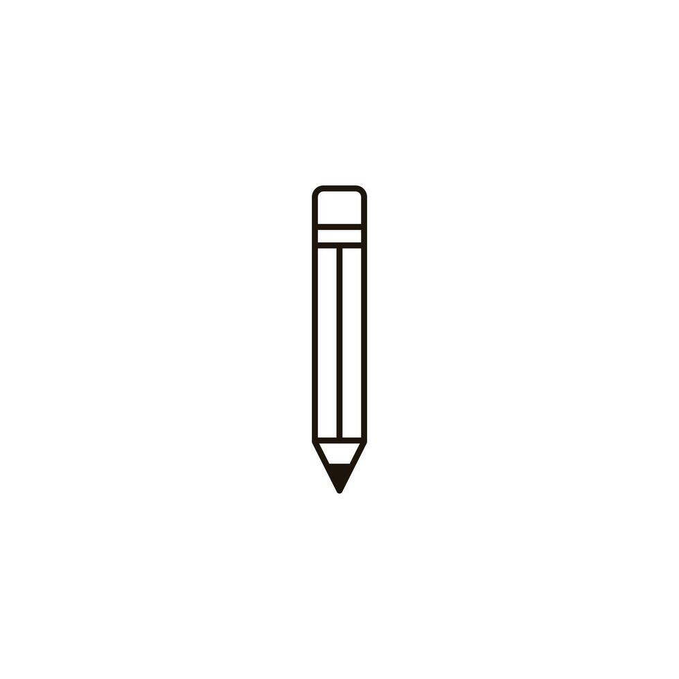 Pencil Icon Sign Design vector