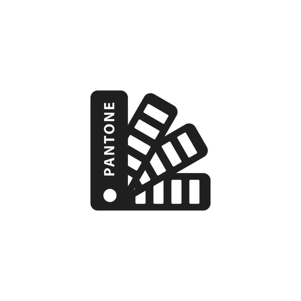 Pantone Icon Sign Design vector