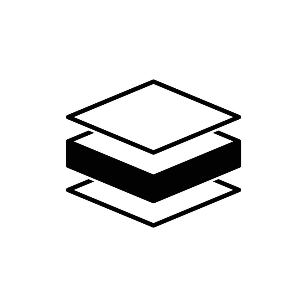 Floor Icon design layer vector
