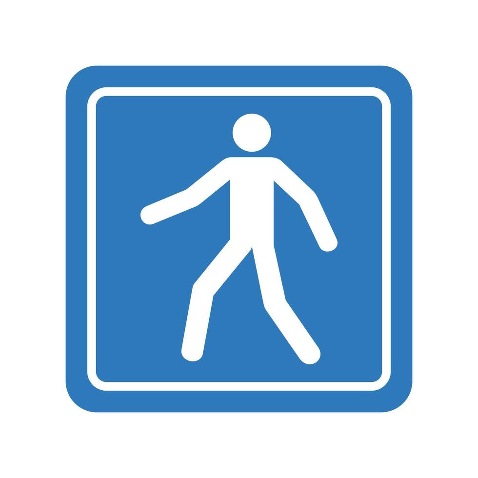 Use This Walkway Safety Sign vector