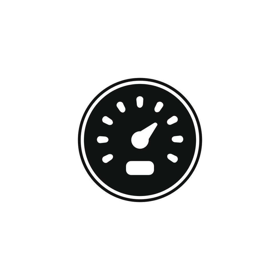 Speedometer Icon Sign Design vector