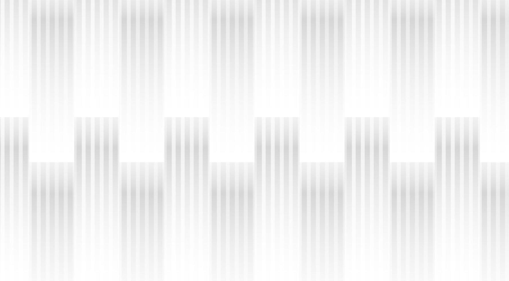 Grey white vertical lines gradient pattern abstract minimalist background vector