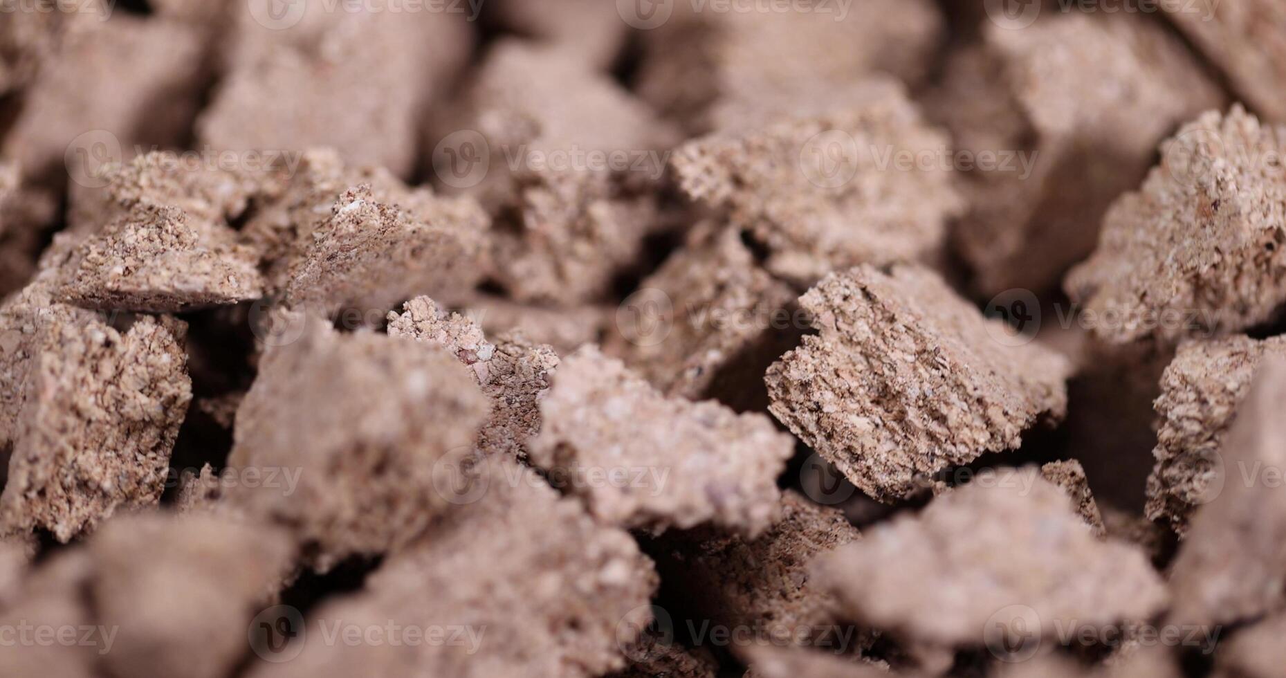 pieces of natural cork wood on the table photo