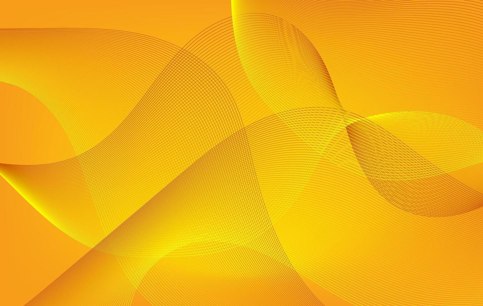 A high quality abstract background featuring dynamic flowing lines, smooth mesh grids, and radiant gradients in warm yellow and orange tones. Ideal for use in digital design, web templates. vector