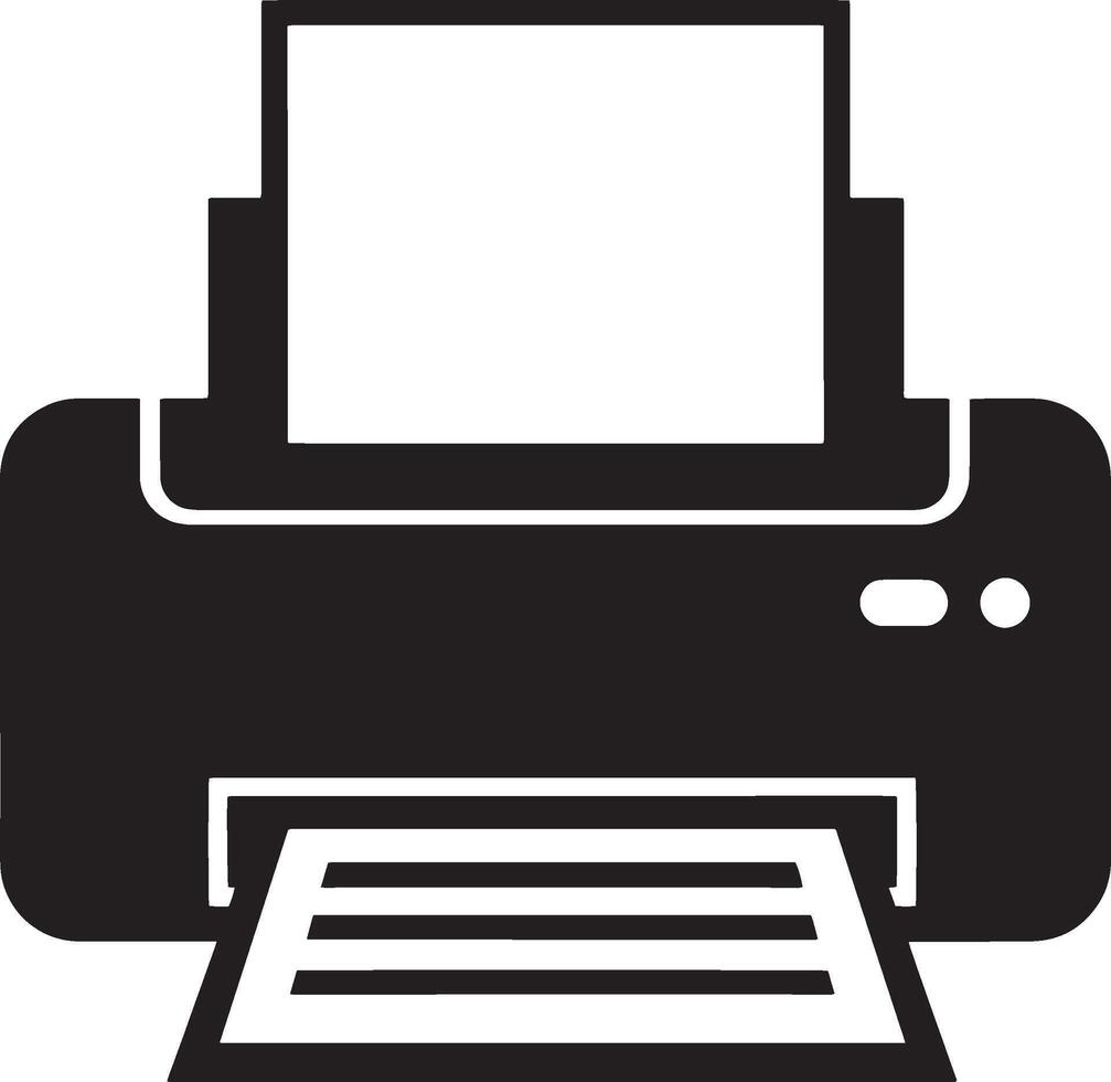 High-Quality Printer Icon Perfect for Websites and Applications vector
