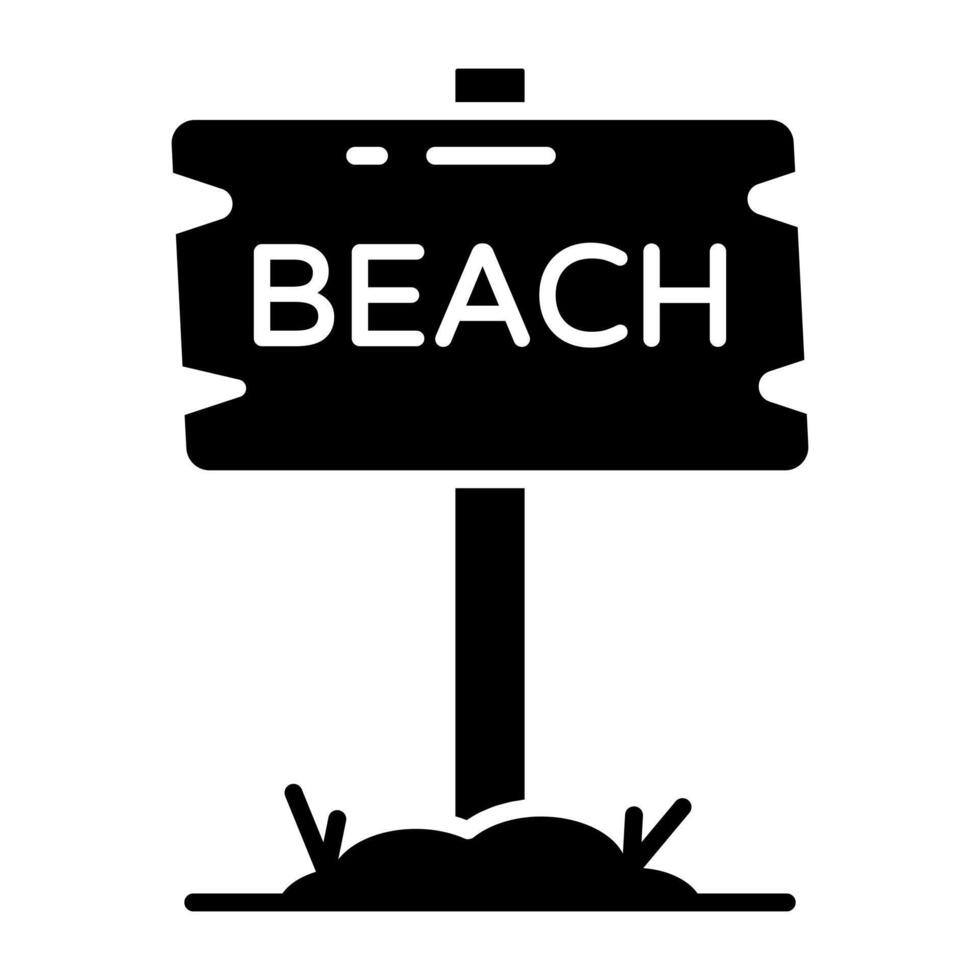 Premium download icon of beach board vector