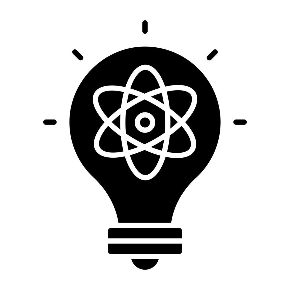 Modern design icon of science idea vector