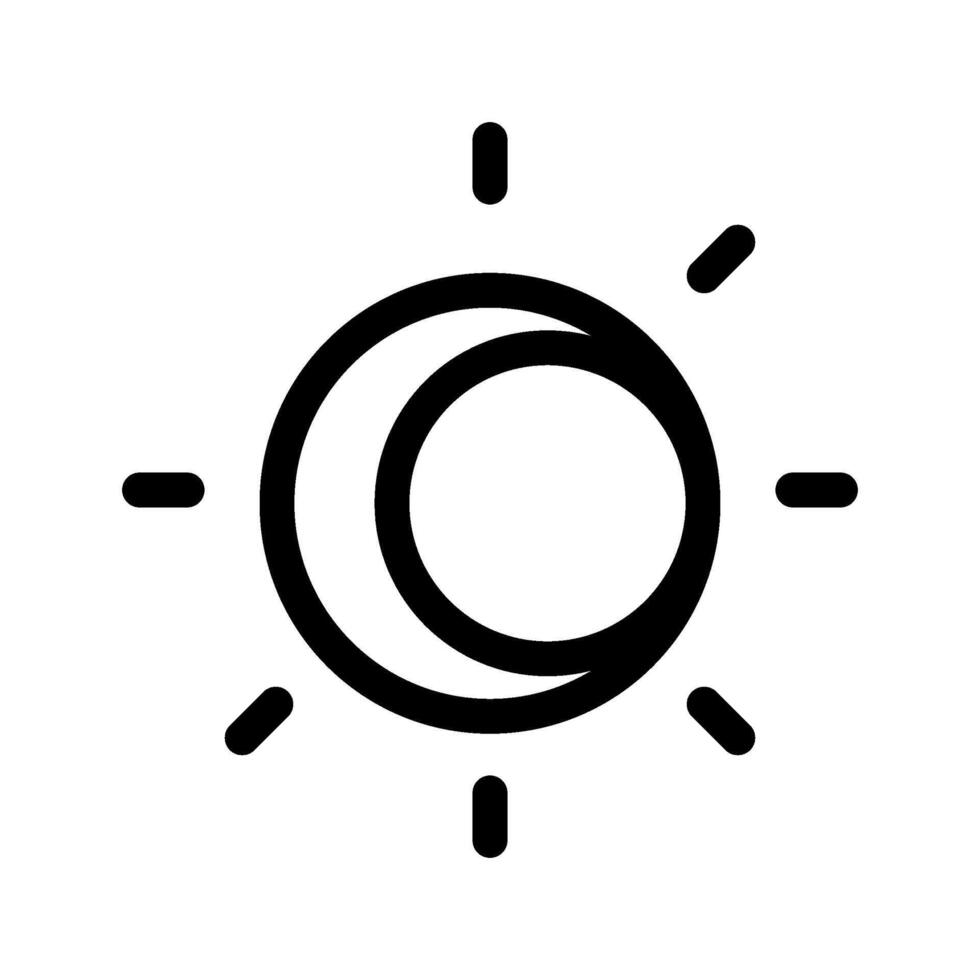 eclipse icon illustration vector