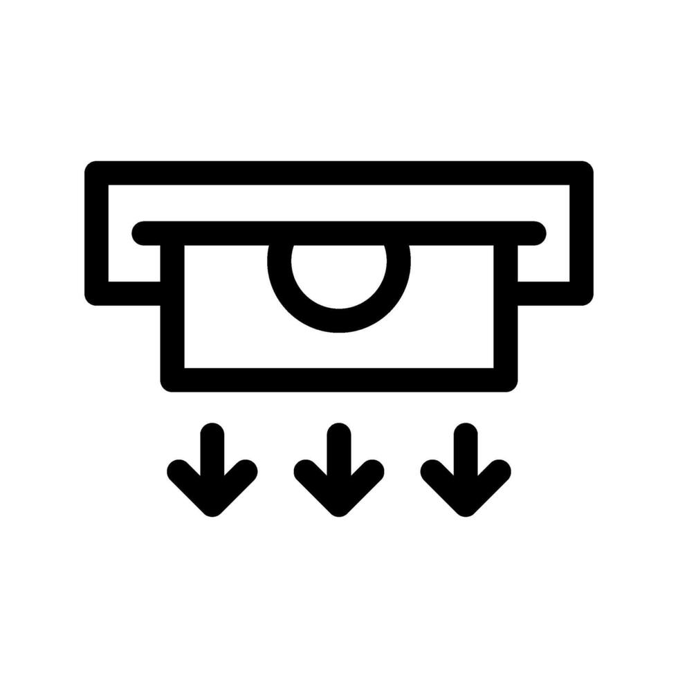 withdraw icon illustration vector