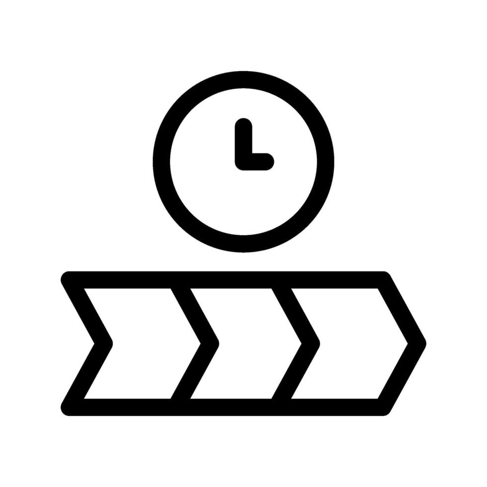 timeline icon illustration vector