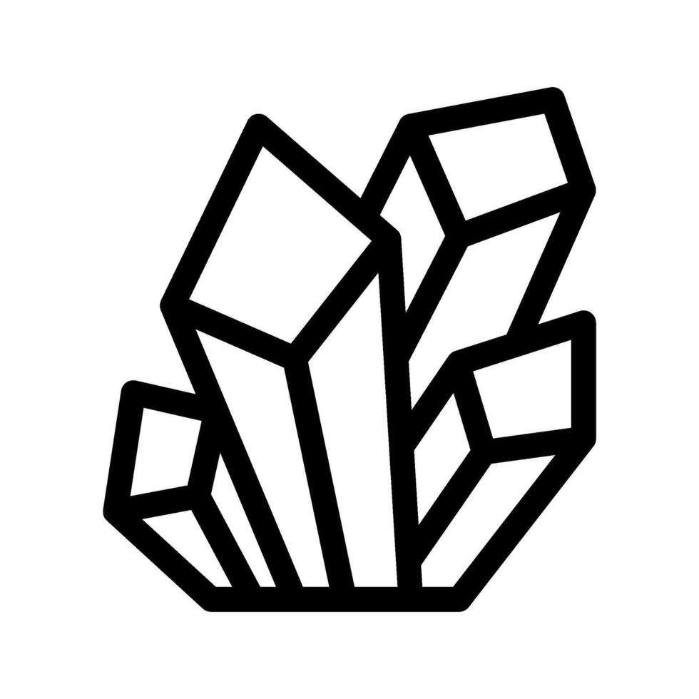 crystals icon illustration vector