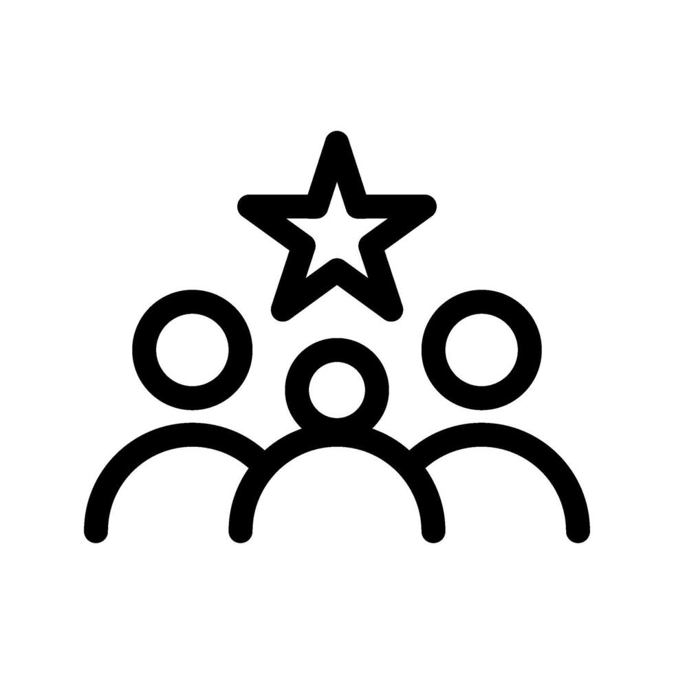 influencer icon illustration vector