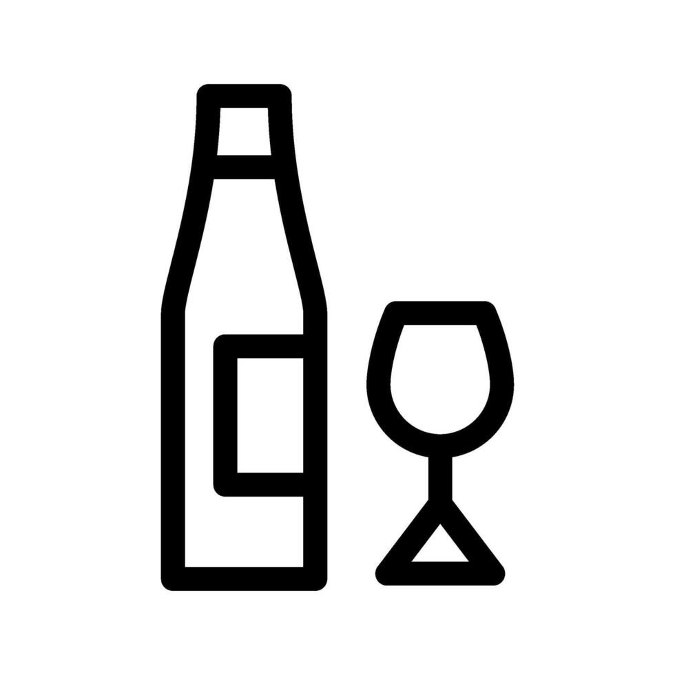 wine icon illustration vector