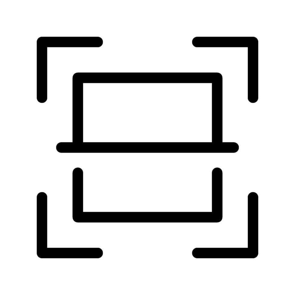 scanner icon illustration vector