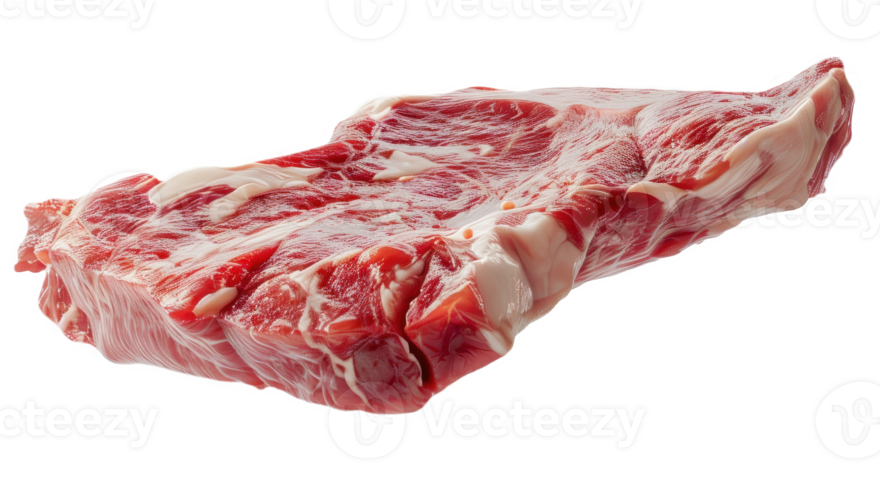 a piece of meat for steak on a white background png