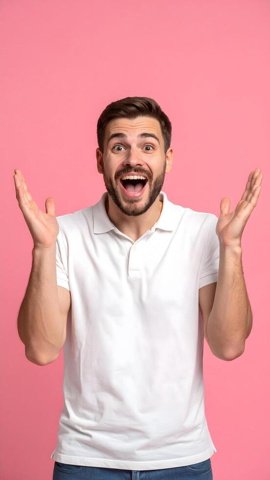 Mind Blown Hands Up Eureka photo