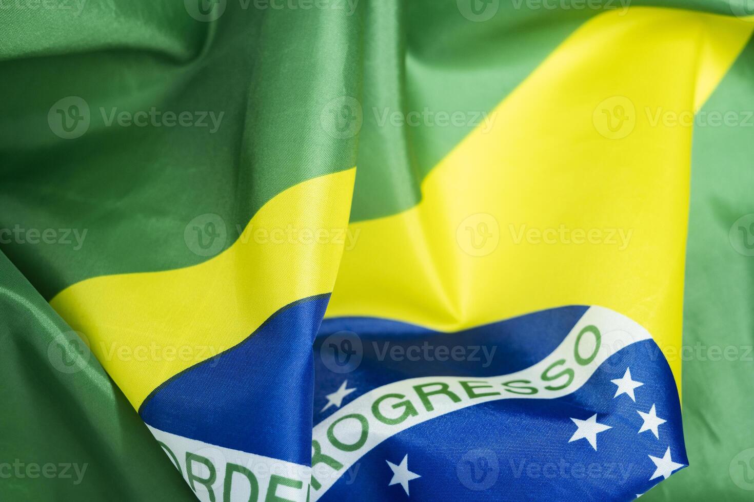 This picture is a top of view photo from the brazilian flag