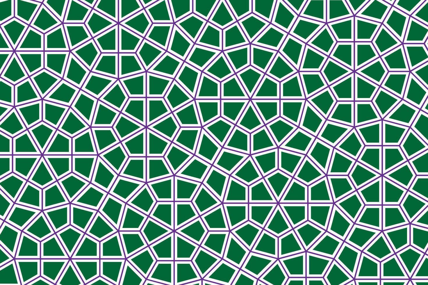A seamless geometric pattern featuring interconnected polygons with a complex lattice design, ideal for backgrounds and decorative purposes. vector