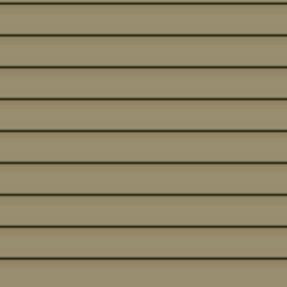 Seamless horizontal metal siding texture with soft shading, suitable for construction, architecture, and industrial design use. vector