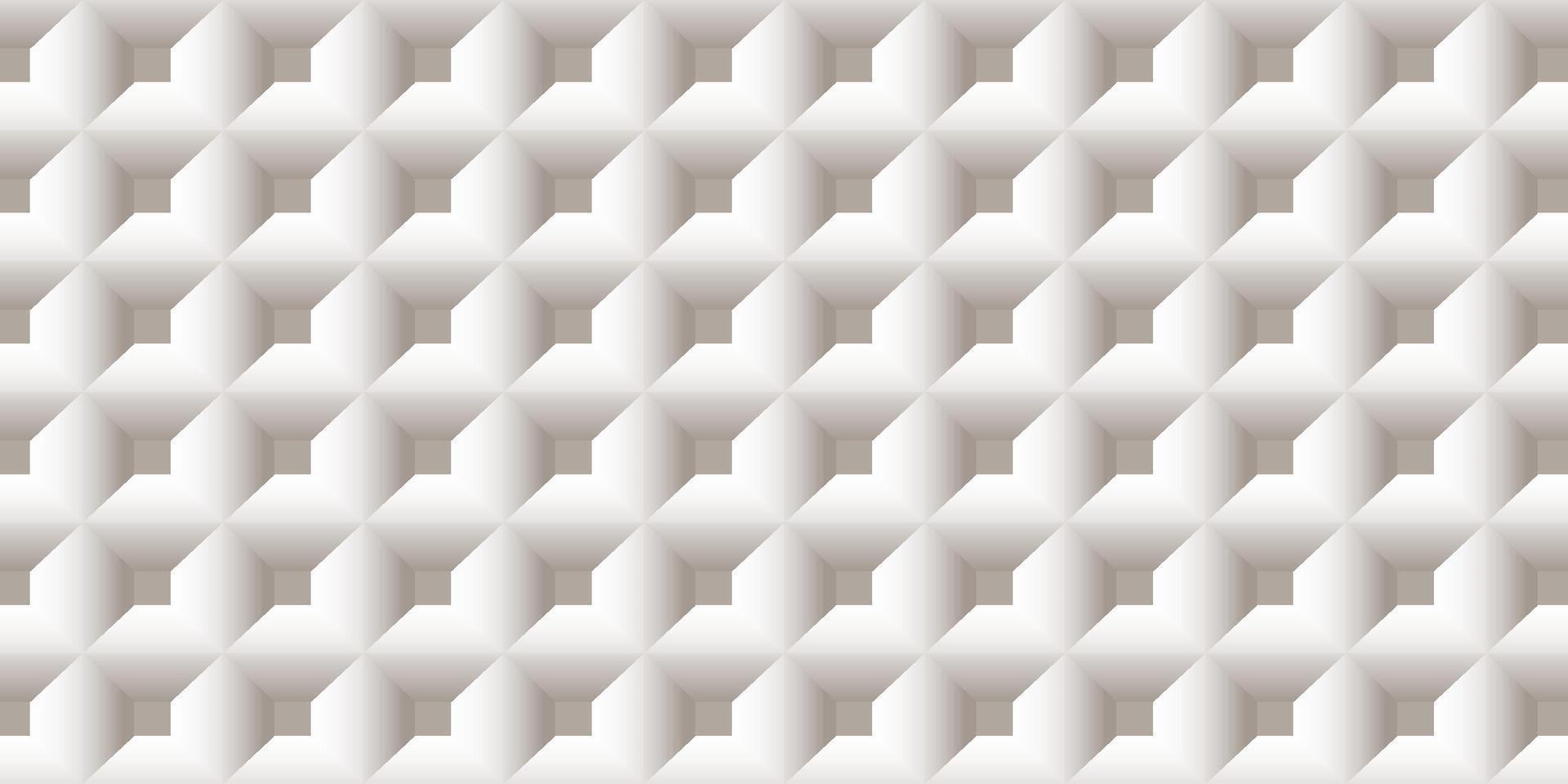 Seamless abstract geometric pattern with a 3D tunnel illusion effect. Ideal for wallpapers, textiles, and digital backgrounds. vector