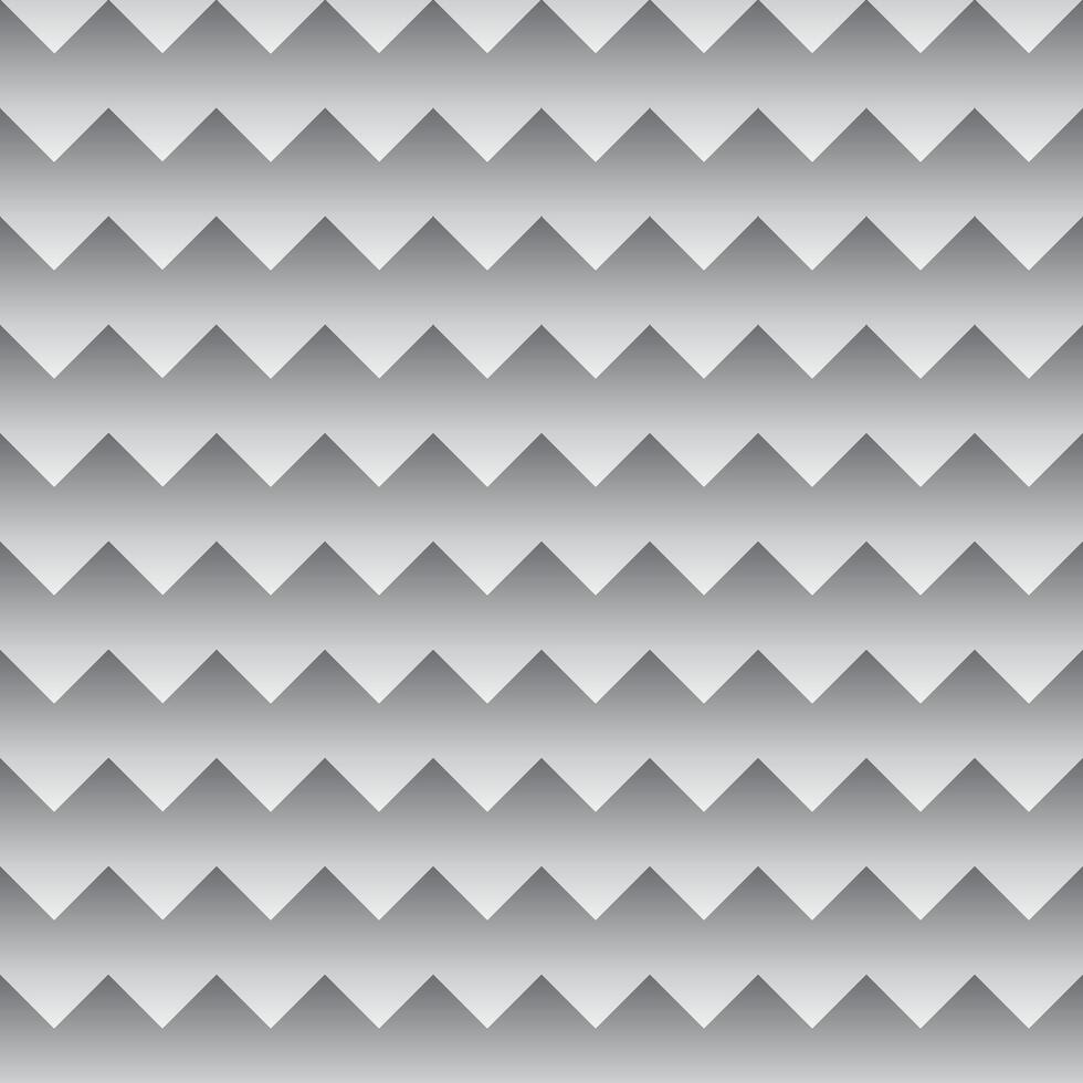 Seamless chevron tile pattern with a smooth grayscale gradient effect, ideal for backgrounds, wallpapers, and textiles. vector