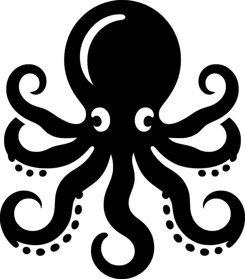 Octopus clip art vector
