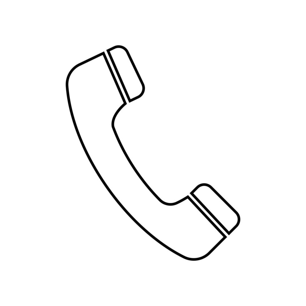 Phone, telephone icon vector