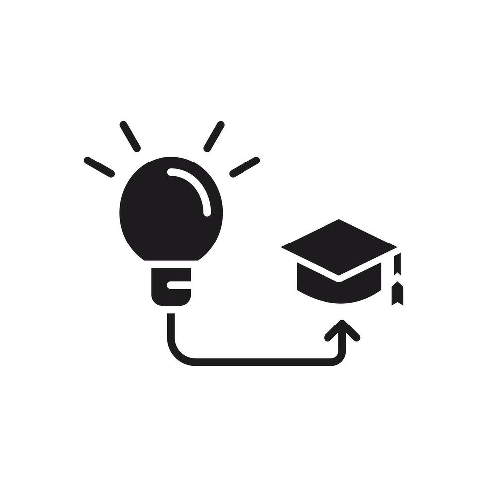 Idea to Graduation, Symbol of Education and Knowledge vector