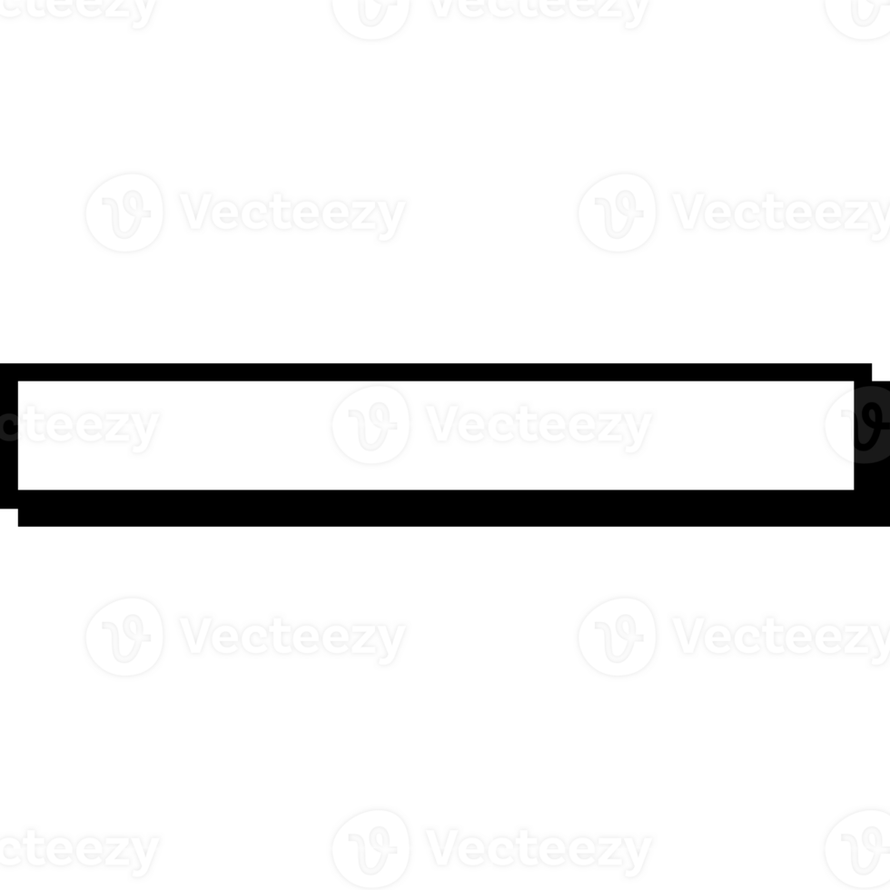Title Frame or Text Box for Retro Game UI png