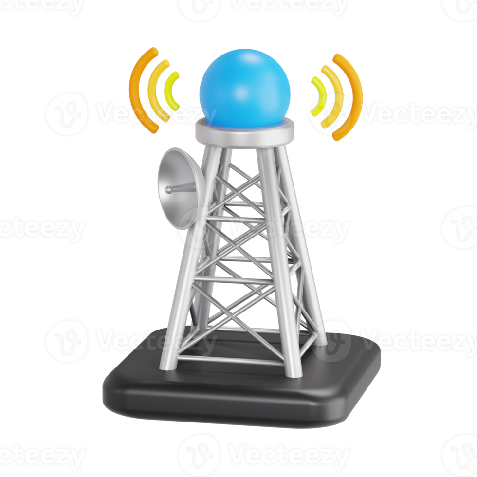 Broadcast and Network Antenna Mast Icon png