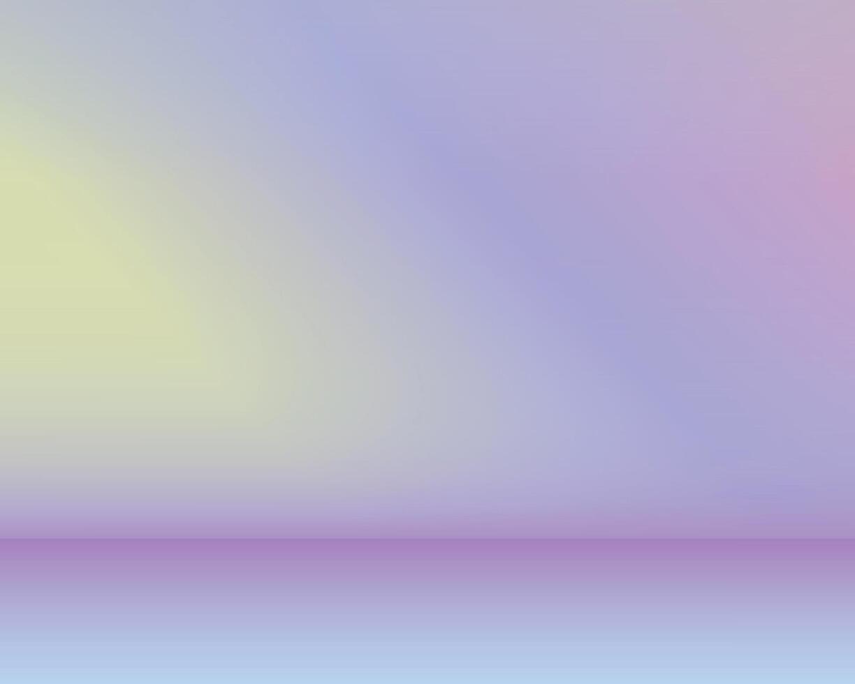 multicolor blue yellow pink gradient backdrops. Display product background. vector