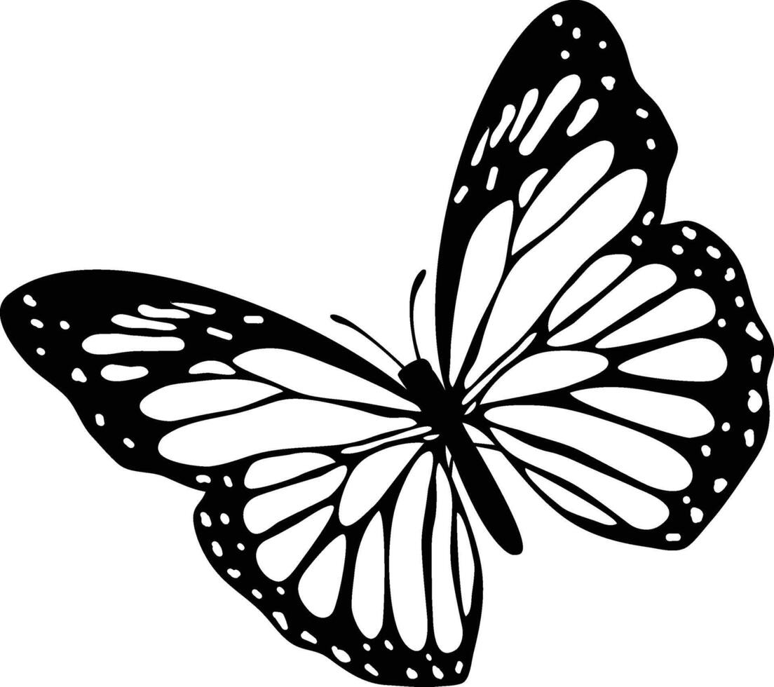 Butterfly clip art vector