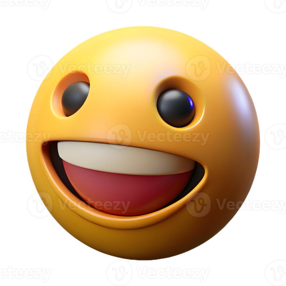 realistic Smiling Face with Smiling Eyes png