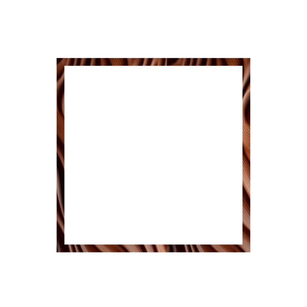 A black square frame with a brown background png