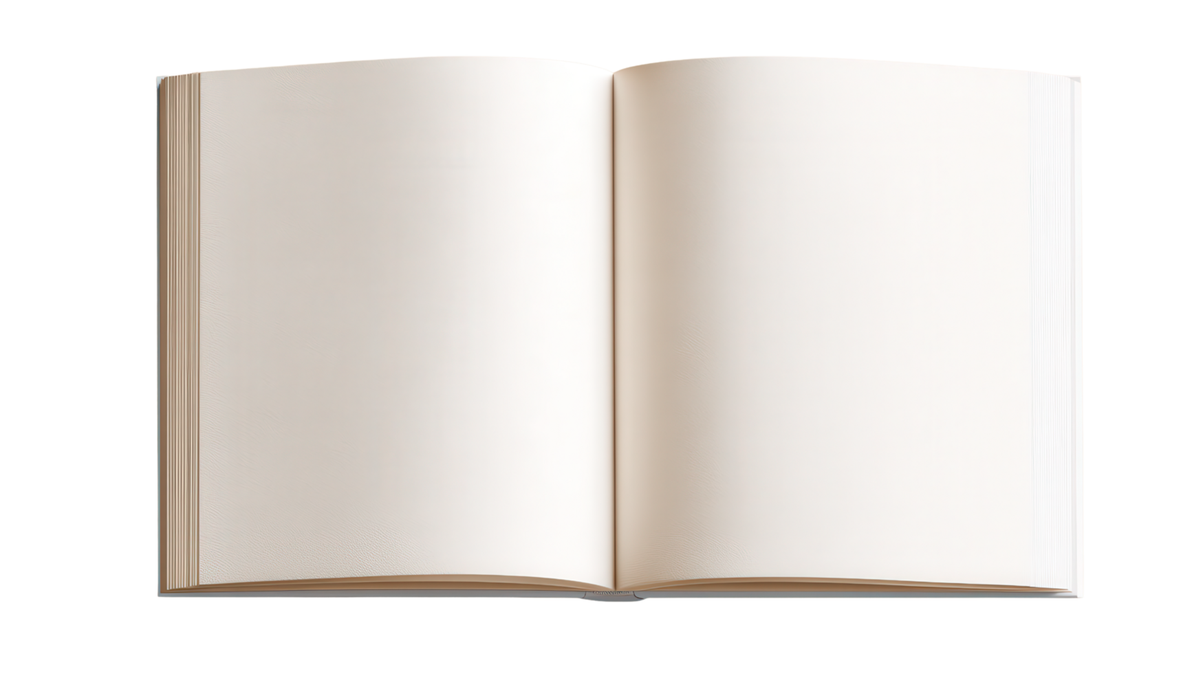 Open Book on a Transparent Background Creating a Versatile Design Element for Various Applications png