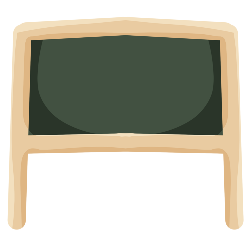 Square menu green board png