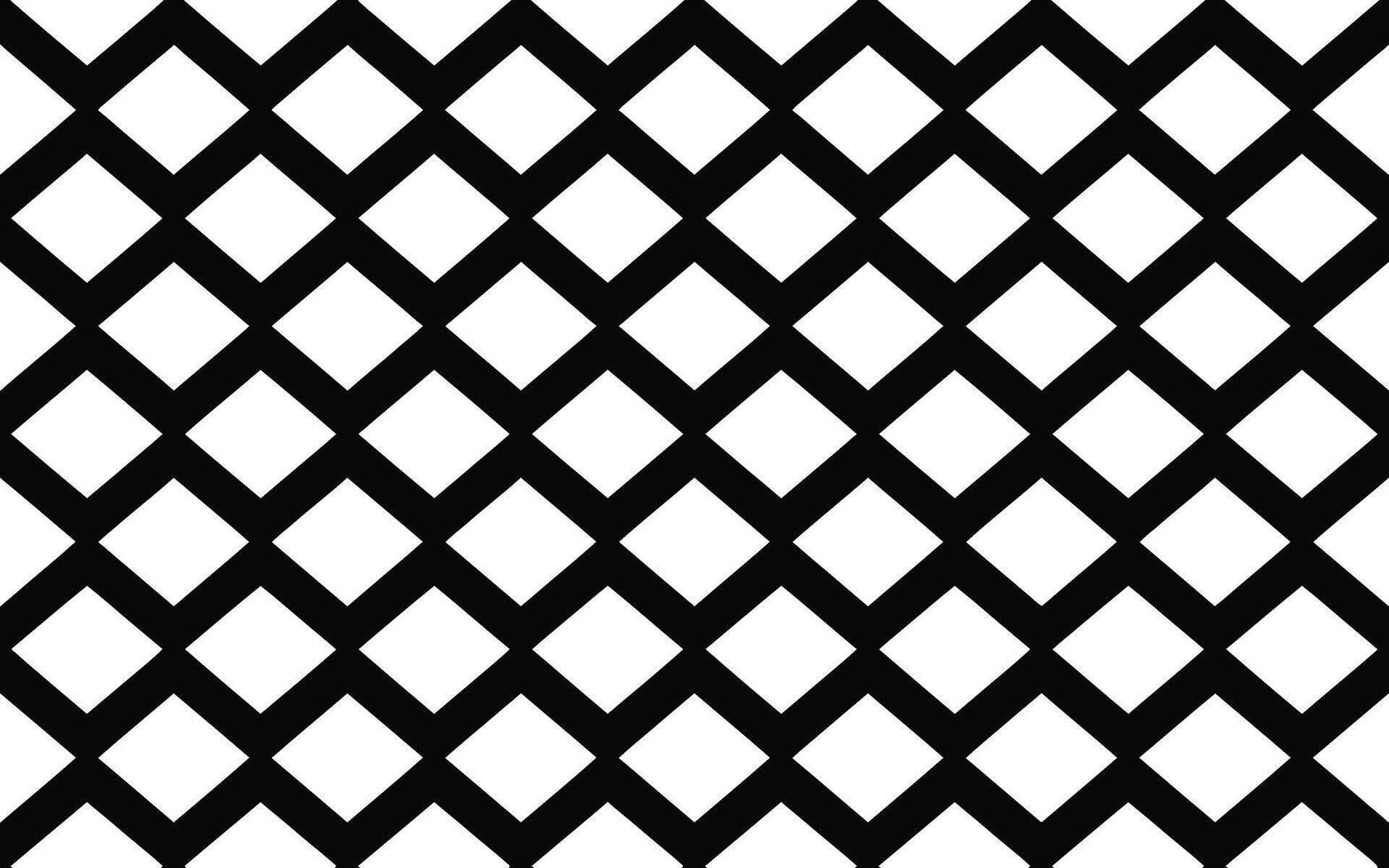 Black and White Geometric Rhombus Pattern diamond vector