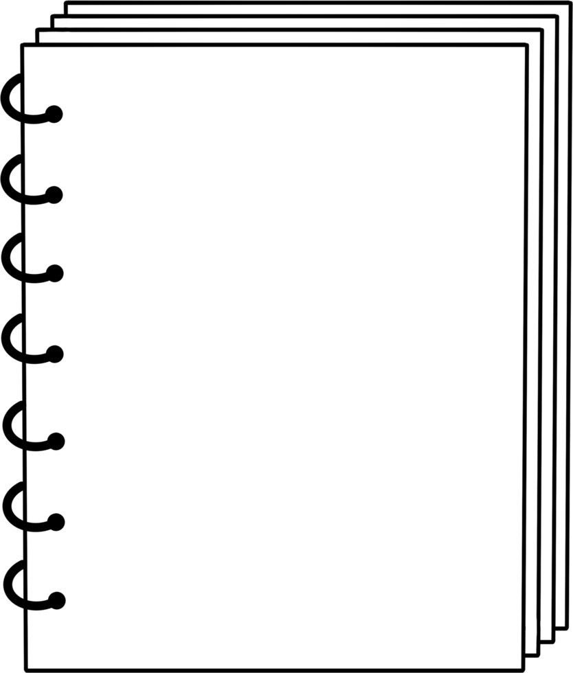 outline note Document book. png