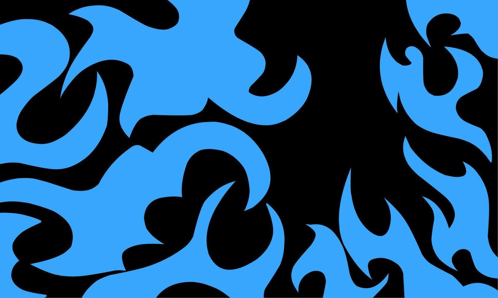 Seamless Abstract Flame Pattern Fire Inspired Background vector