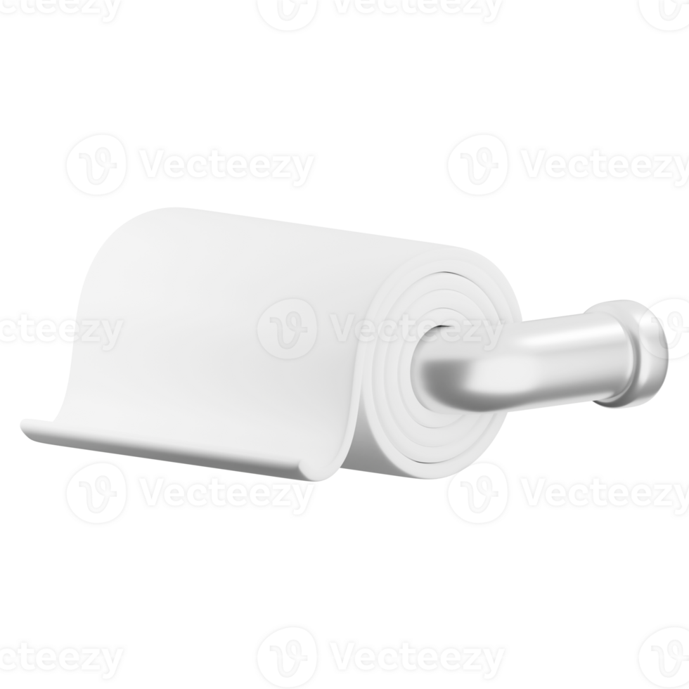 Toilet Paper icon. Suitable for bathroom product advertisements and hygiene related designs png
