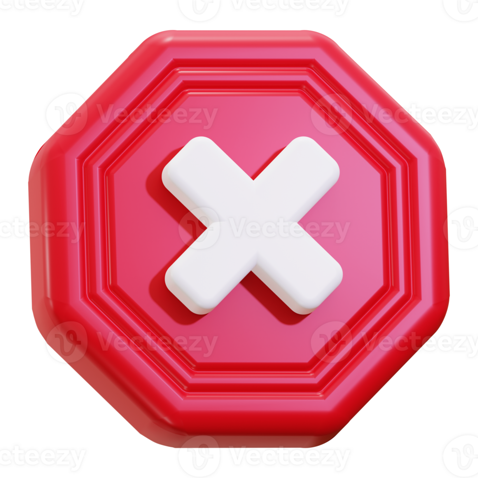 Cross sign indicates hazardous area. Suitable for safety and warning concepts in designs png