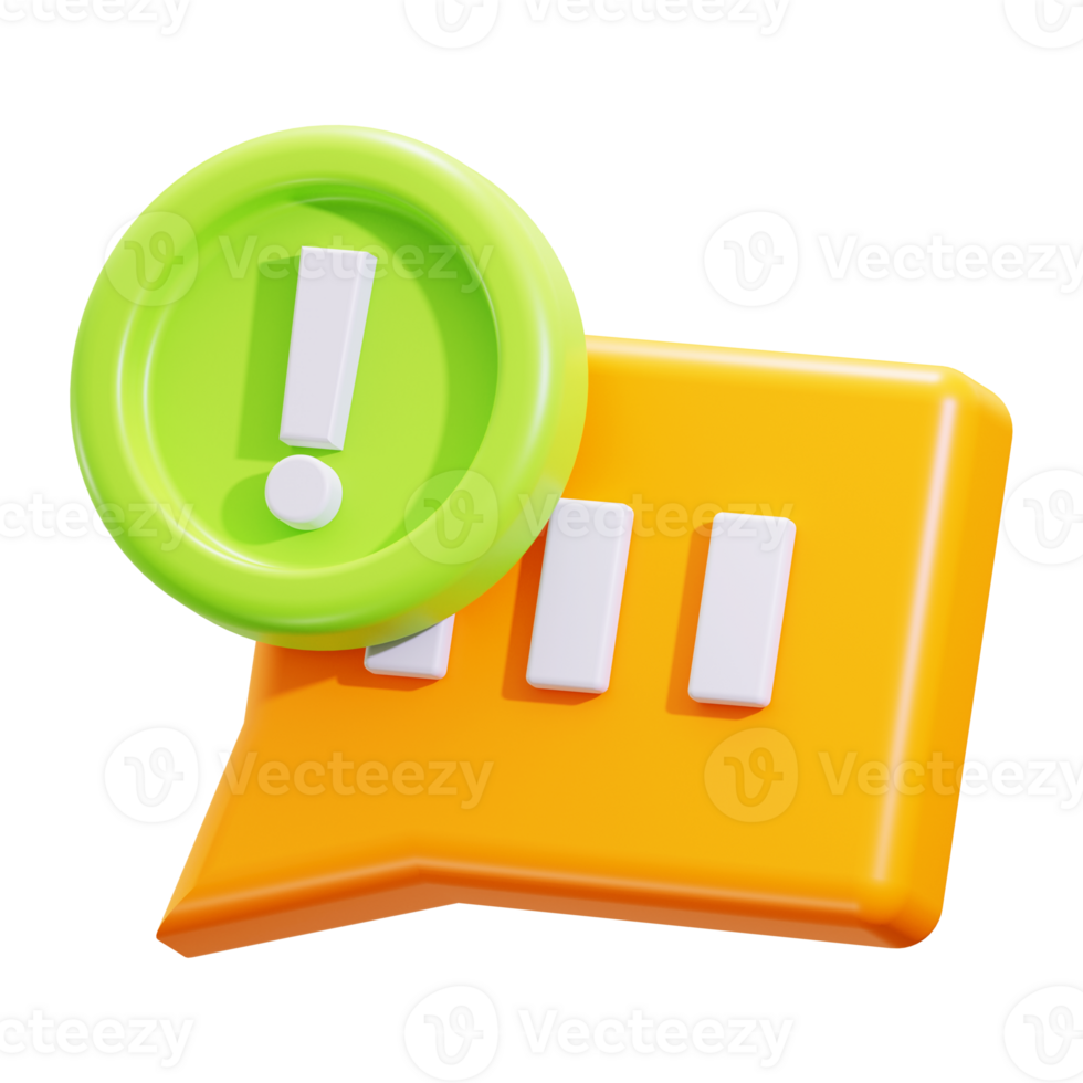 3d Information icon. Suitable for customer service concept designs or telecommunications industry projects png